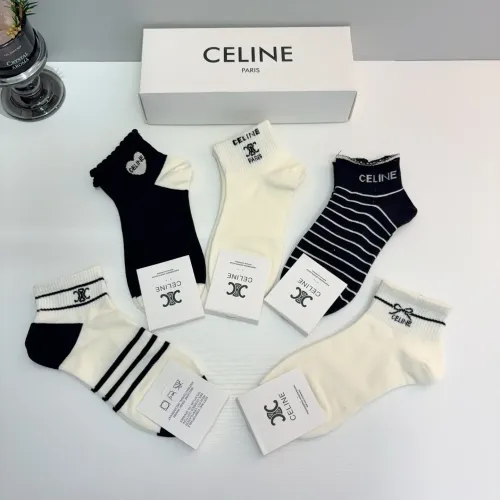 Replica Celine Socks #1476511 $27.00 USD for Wholesale