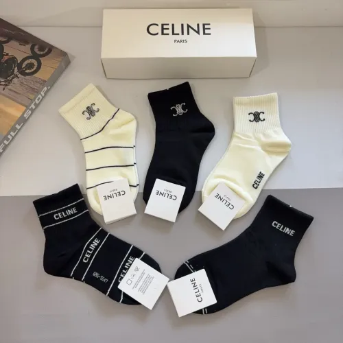 Replica Celine Socks #1476512 $27.00 USD for Wholesale
