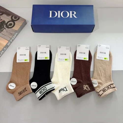 Replica Christian Dior Socks #1476513 $27.00 USD for Wholesale