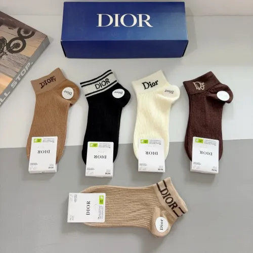 Replica Christian Dior Socks #1476513 $27.00 USD for Wholesale
