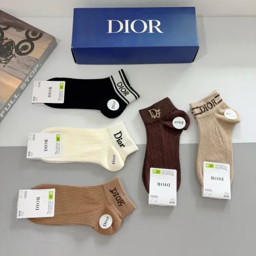 Replica Christian Dior Socks #1476513 $27.00 USD for Wholesale