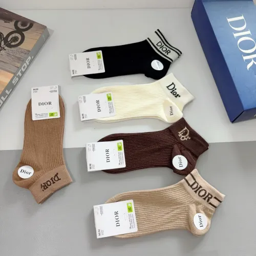 Replica Christian Dior Socks #1476513 $27.00 USD for Wholesale