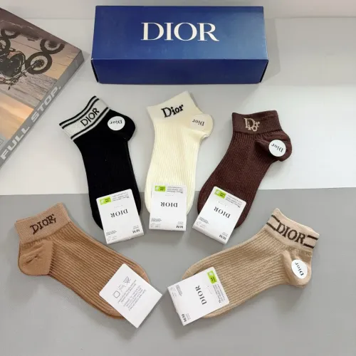 Replica Christian Dior Socks #1476513 $27.00 USD for Wholesale