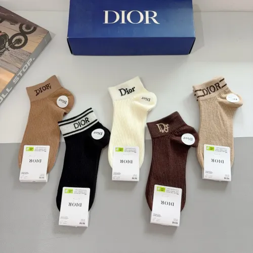 Replica Christian Dior Socks #1476513 $27.00 USD for Wholesale