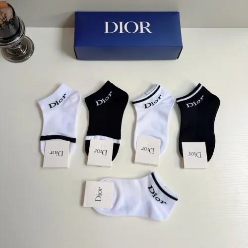 Replica Christian Dior Socks For Men #1476524 $27.00 USD for Wholesale