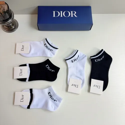 Replica Christian Dior Socks For Men #1476524 $27.00 USD for Wholesale
