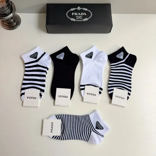 Replica Prada Socks #1476525 $27.00 USD for Wholesale