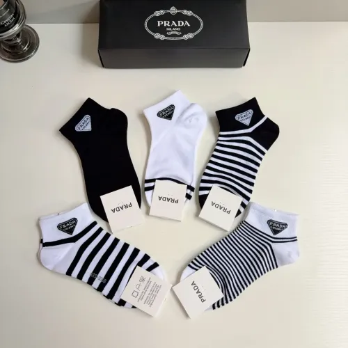 Replica Prada Socks #1476525 $27.00 USD for Wholesale