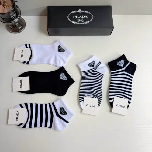 Replica Prada Socks #1476525 $27.00 USD for Wholesale