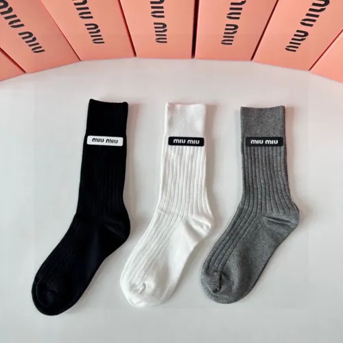 Cheap MIU MIU Socks #1476534, $$32.00 USD On MIU MIU Socks