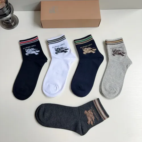 Replica Burberry Socks For Men #1476555 $29.00 USD for Wholesale