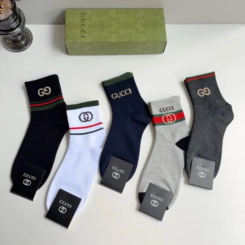 Replica Gucci Socks For Men #1476557 $29.00 USD for Wholesale