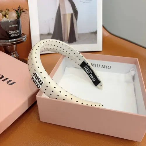 Replica MIU MIU Headband For Women #1476653 $27.00 USD for Wholesale