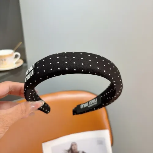 Replica MIU MIU Headband For Women #1476654 $27.00 USD for Wholesale