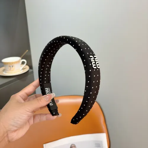 Replica MIU MIU Headband For Women #1476654 $27.00 USD for Wholesale