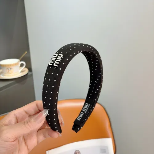 Replica MIU MIU Headband For Women #1476654 $27.00 USD for Wholesale