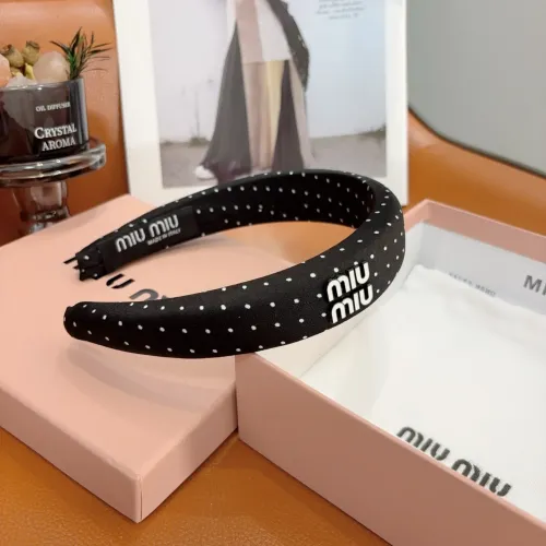 Replica MIU MIU Headband For Women #1476654 $27.00 USD for Wholesale