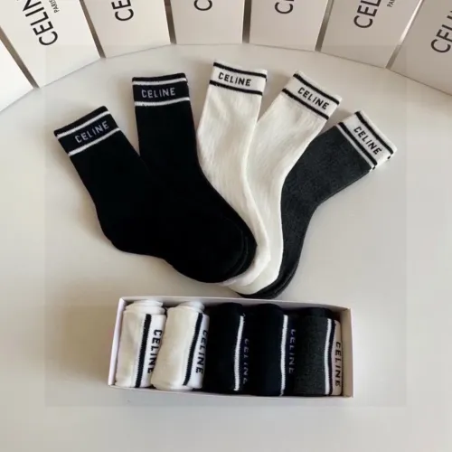 Replica Celine Socks #1476984 $29.00 USD for Wholesale