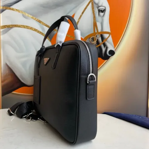 Replica Prada AAA Man Handbags #1477058 $160.00 USD for Wholesale