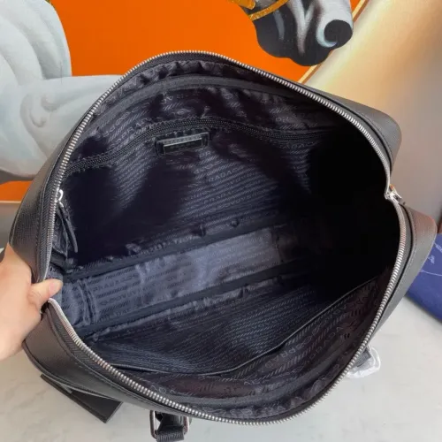 Replica Prada AAA Man Handbags #1477062 $160.00 USD for Wholesale