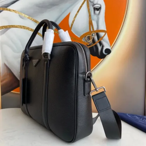Replica Prada AAA Man Handbags #1477065 $162.00 USD for Wholesale