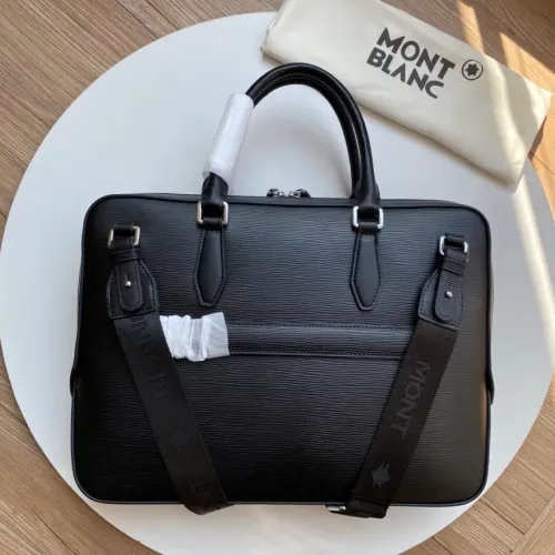 Replica Mont Blanc AAA Man Handbags #1477116 $160.00 USD for Wholesale