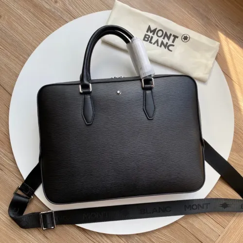 Replica Mont Blanc AAA Man Handbags #1477116 $160.00 USD for Wholesale