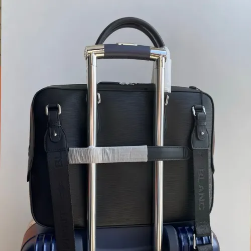 Replica Mont Blanc AAA Man Handbags #1477116 $160.00 USD for Wholesale