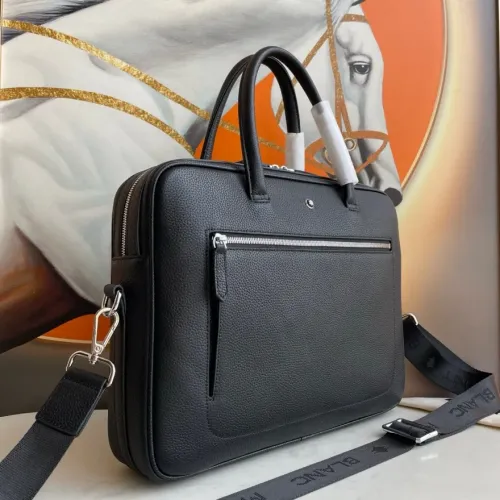 Replica Mont Blanc AAA Man Handbags #1477118 $160.00 USD for Wholesale