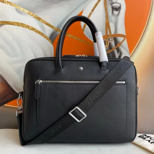 Replica Mont Blanc AAA Man Handbags #1477118 $160.00 USD for Wholesale