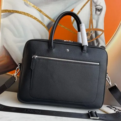 Replica Mont Blanc AAA Man Handbags #1477118 $160.00 USD for Wholesale