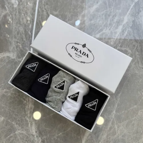 Replica Prada Socks #1477143 $29.00 USD for Wholesale