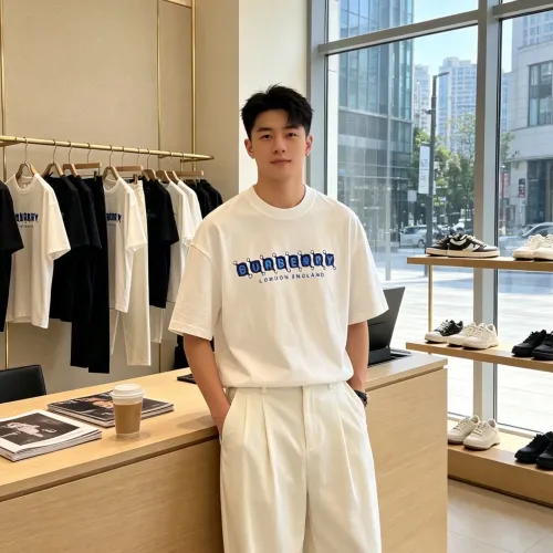 Replica Burberry T-Shirts Short Sleeved For Unisex #1477152 $52.00 USD for Wholesale