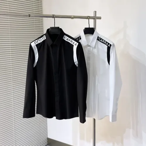Replica Dolce & Gabbana D&G Shirts Long Sleeved For Men #1477288 $82.00 USD for Wholesale
