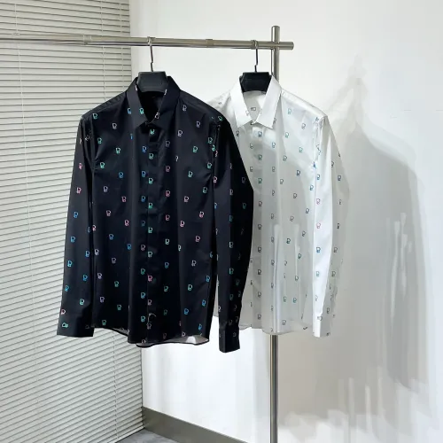 Replica Christian Dior Shirts Long Sleeved For Men #1477290 $82.00 USD for Wholesale