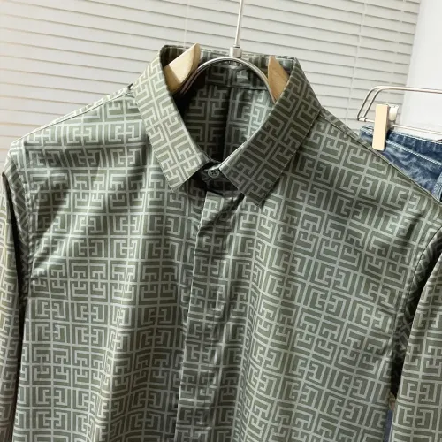 Replica Givenchy Shirts Long Sleeved For Men #1477294 $88.00 USD for Wholesale