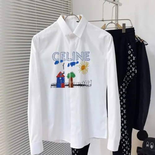 Cheap Celine Shirts Long Sleeved For Men #1477295, $$92.00 USD On Celine Shirts