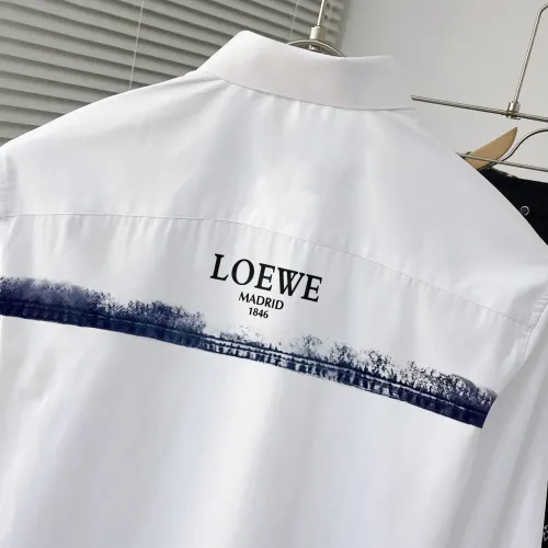 Replica LOEWE Shirts Long Sleeved For Men #1477297 $92.00 USD for Wholesale