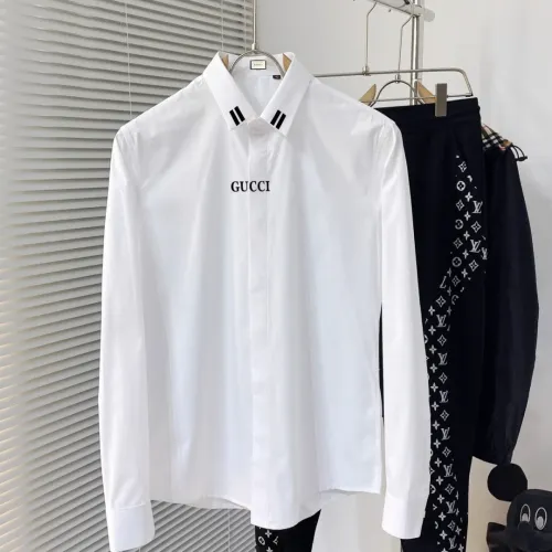 Cheap Gucci Shirts Long Sleeved For Men #1477298, $$92.00 USD On Gucci Shirts