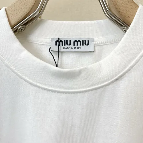 Replica MIU MIU T-Shirts Short Sleeved For Men #1477361 $72.00 USD for Wholesale