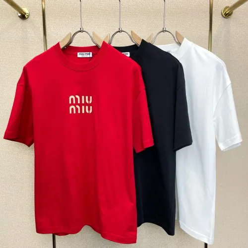 Replica MIU MIU T-Shirts Short Sleeved For Men #1477362 $72.00 USD for Wholesale