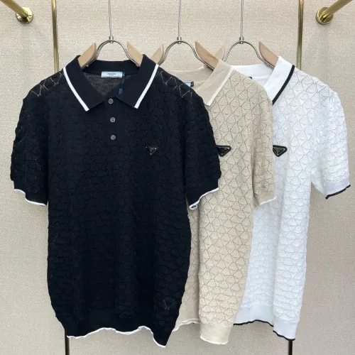 Replica Prada T-Shirts Short Sleeved For Men #1477388 $80.00 USD for Wholesale