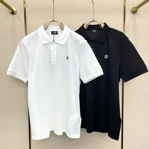 Replica Fendi T-Shirts Short Sleeved For Men #1477393 $85.00 USD for Wholesale