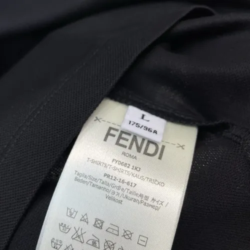 Replica Fendi T-Shirts Short Sleeved For Men #1477393 $85.00 USD for Wholesale