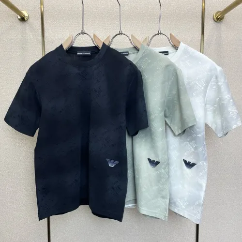 Replica Armani T-Shirts Short Sleeved For Men #1477417 $72.00 USD for Wholesale