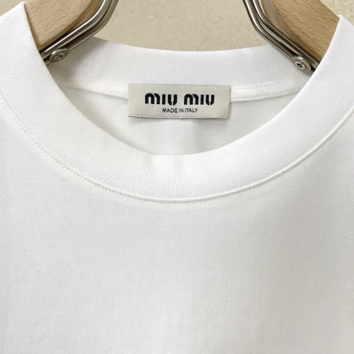 Replica MIU MIU T-Shirts Short Sleeved For Men #1477428 $72.00 USD for Wholesale
