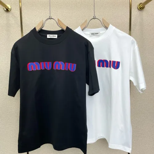 Replica MIU MIU T-Shirts Short Sleeved For Men #1477429 $72.00 USD for Wholesale