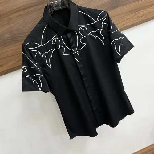 Replica Armani Shirts Short Sleeved For Men #1477447 $92.00 USD for Wholesale