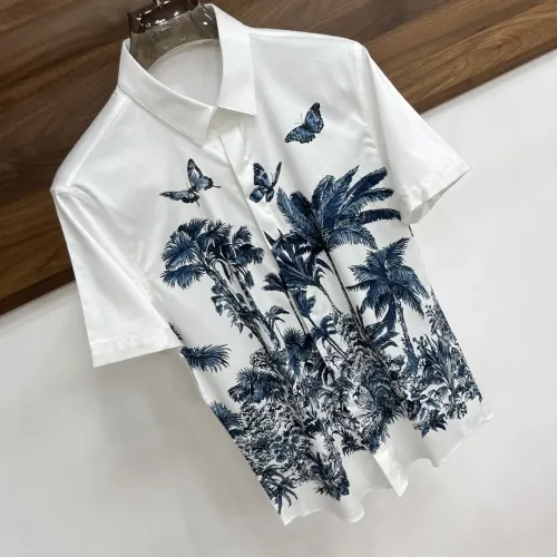 Replica Armani Shirts Short Sleeved For Men #1477451 $92.00 USD for Wholesale