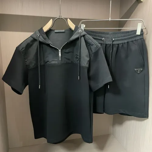 Cheap Prada Tracksuits Short Sleeved For Men #1477485, $$122.00 USD On Prada Tracksuits